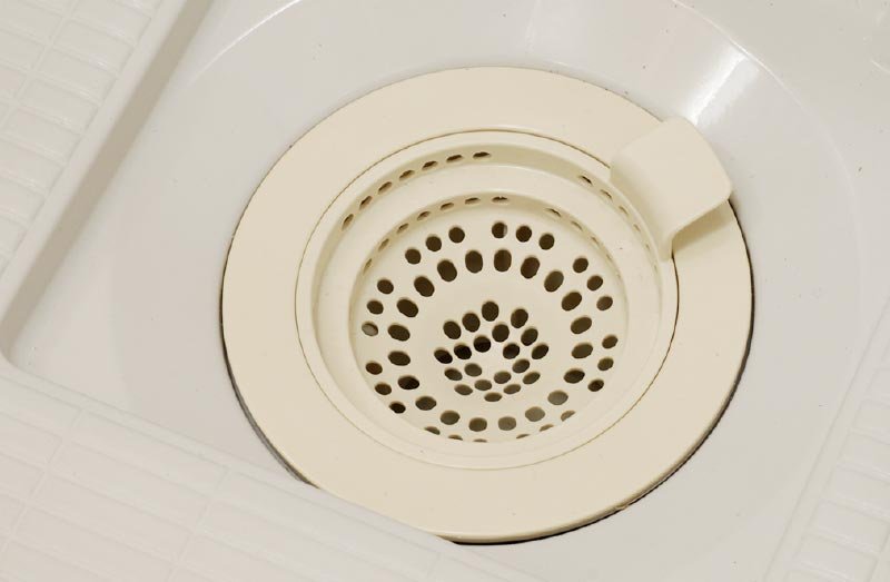 お手軽にお手入れできる排水口