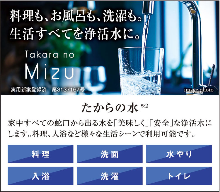 たからの水