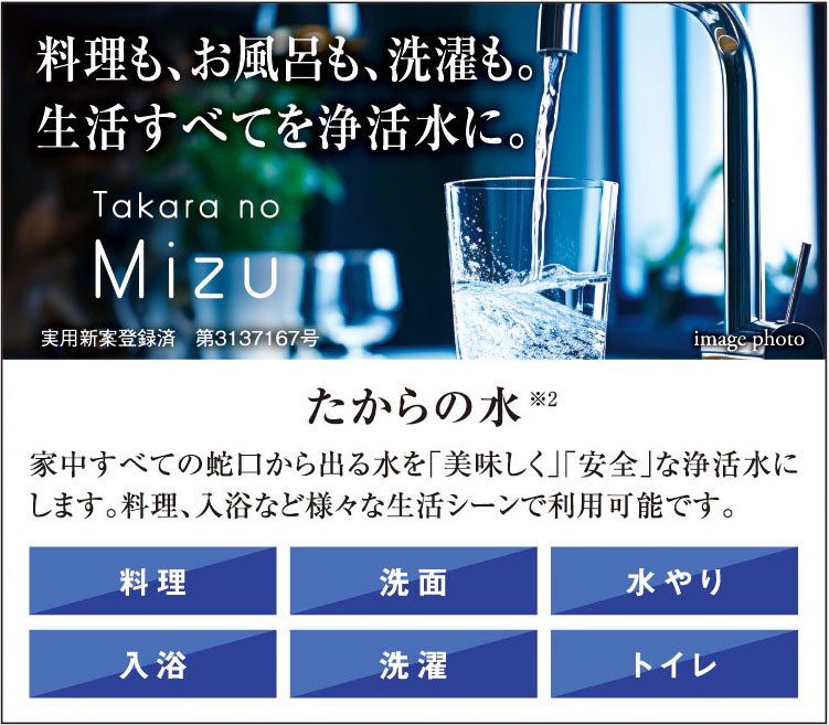 たからの水