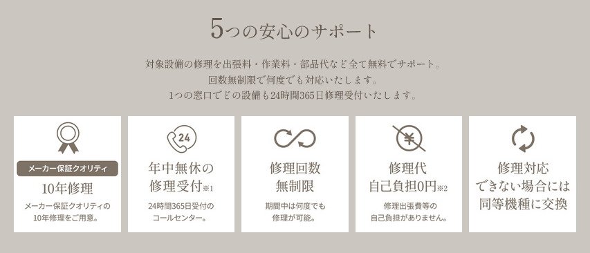 にしてつプラチナ・メンテナンス