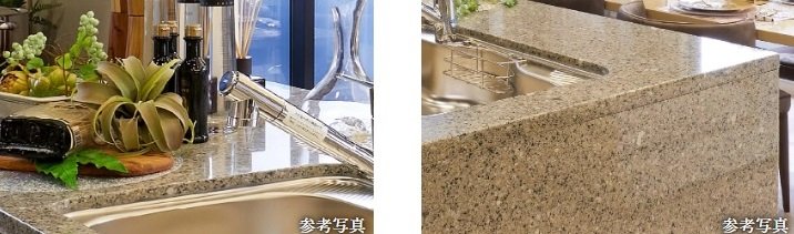 天然御影石カウンタートップ