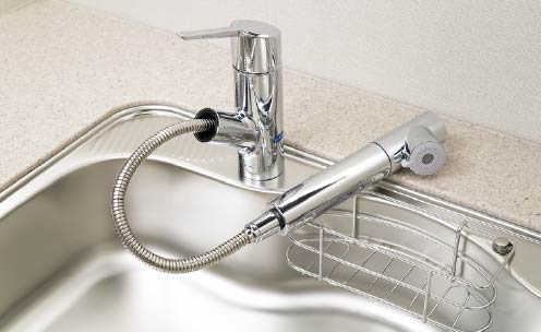浄水器一体型節湯
C1ハンドシャワー水栓