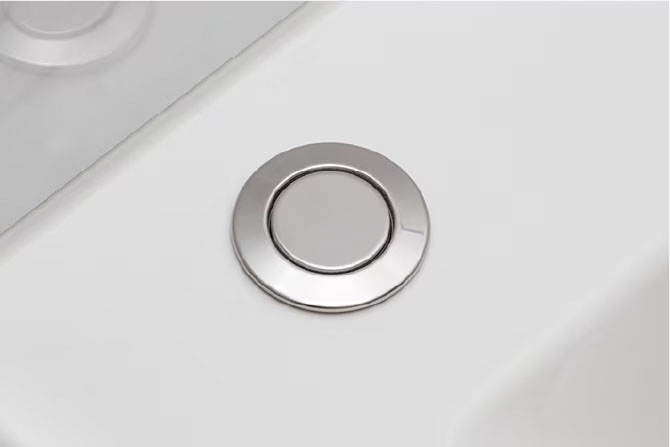 プッシュ式水栓