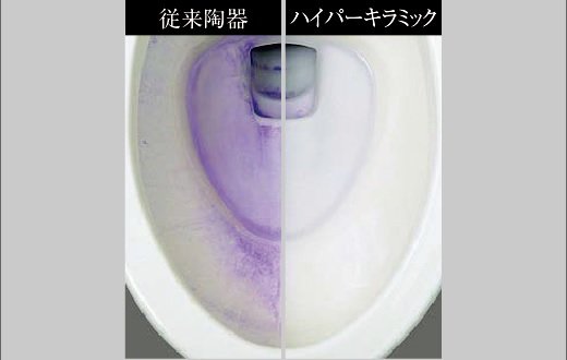 ハイパーキラミック便器・キレイ便座