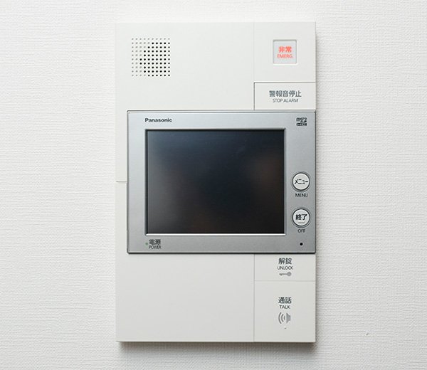 カラーモニター付き
ハンズフリーインターホン