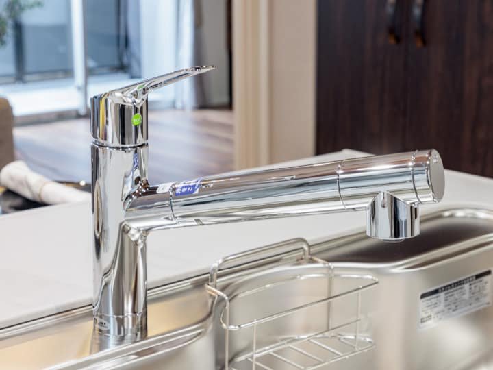 浄水器一体型ハンドシャワーエコ水栓
