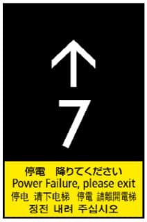 停電時自動着床装置