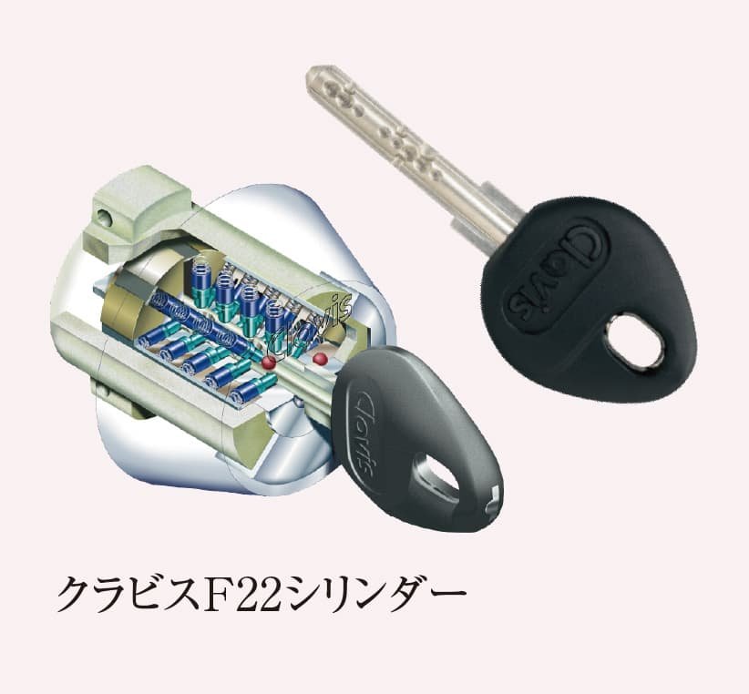 リバーシブルディンプルキー