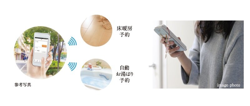 無線LAN機能付給湯リモコン