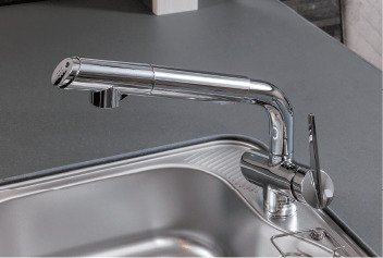 浄水器一体型シャワー水栓