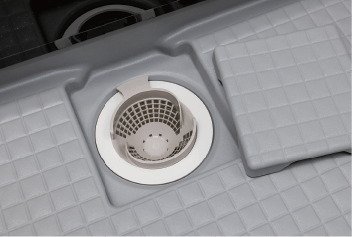パッとくるりんポイ排水口