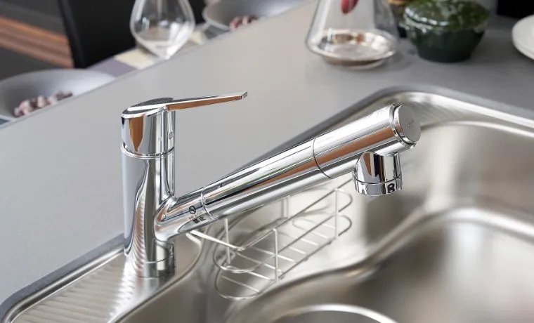 シングルレバー混合水栓(浄水器一体型)