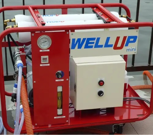 非常用飲料水生成システム「WELL UP ミニ」