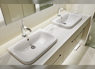 2オンボウル型洗面化粧台