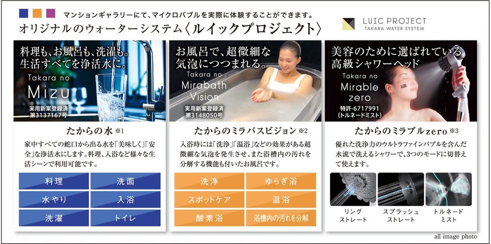 オリジナルのウォーターシステム〈ルイックプロジェクト〉