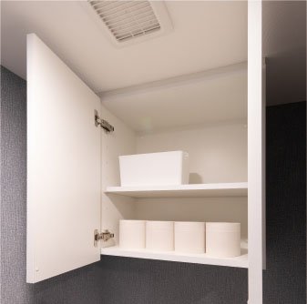 トイレ吊戸棚