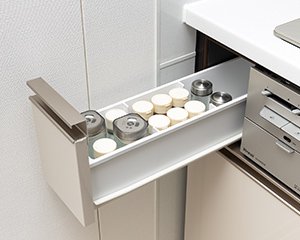 すばやく出し入れ スパイスラック