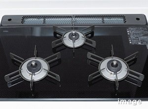 ガラストップコンロ