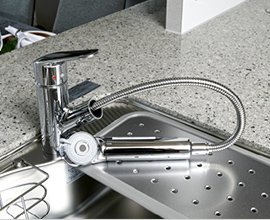 浄水器一体型シャワー水栓