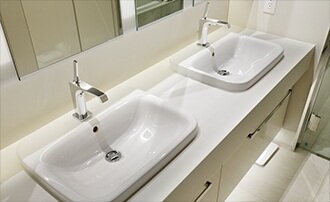 2オンボウル型洗面化粧台