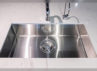 シンクヘアライン仕上げ