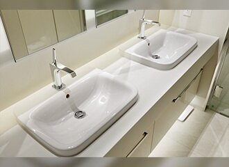 2オンボウル型洗面化粧台