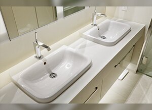 2オンボウル型洗面化粧台