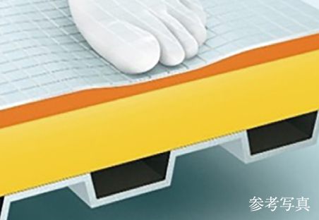お掃除ラクラクほっカラリ床