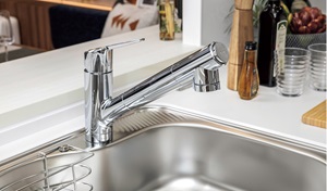 浄水器一体型ハンドシャワー水栓