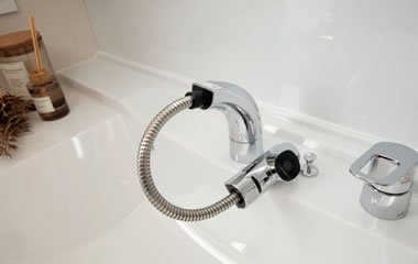 シングルレバー・ハンドシャワー水栓