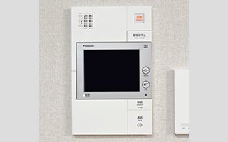 カラーTVモニター付インターホン