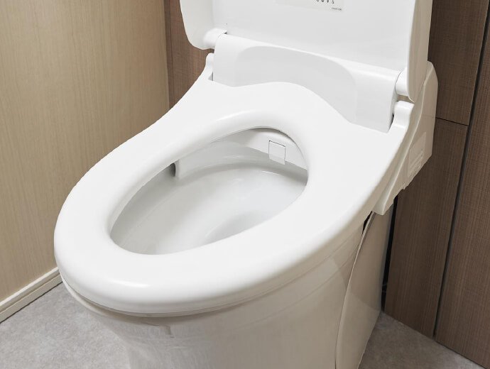 ワンタッチ着脱便座