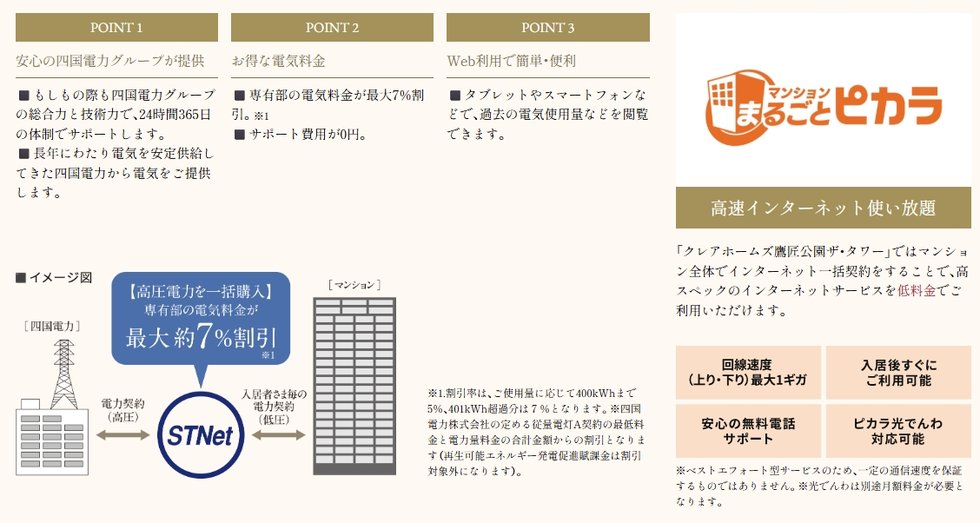 あんしんの四国電力グループが提供する
「STあんしん電力」＆「まるごとピカラ」
