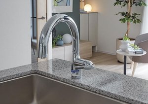 タッチレス蛇口一体型浄水器