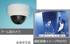 複数台の防犯カメラ