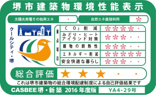 堺市建築物環境性能表示