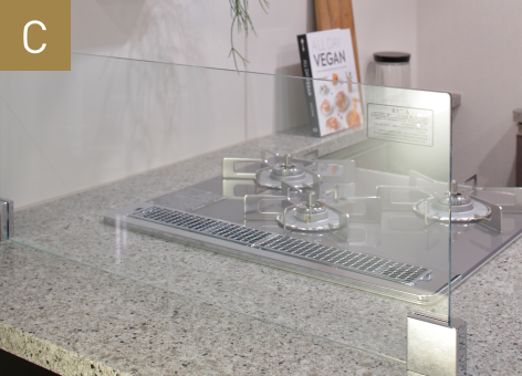 カウンタースクリーン