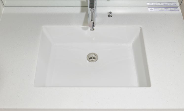 アンダーカウンター式洗面ボウル