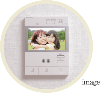 TVモニター付インターホン