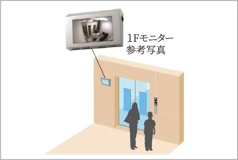 防犯窓付エレベーター