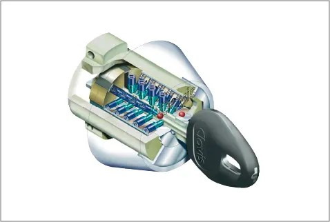 クラビスF22シリンダーキー