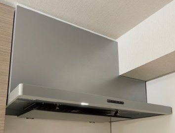 ホーロー整流板付レンジフード