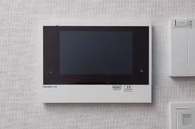 録画機能付きカラーモニターインターホン