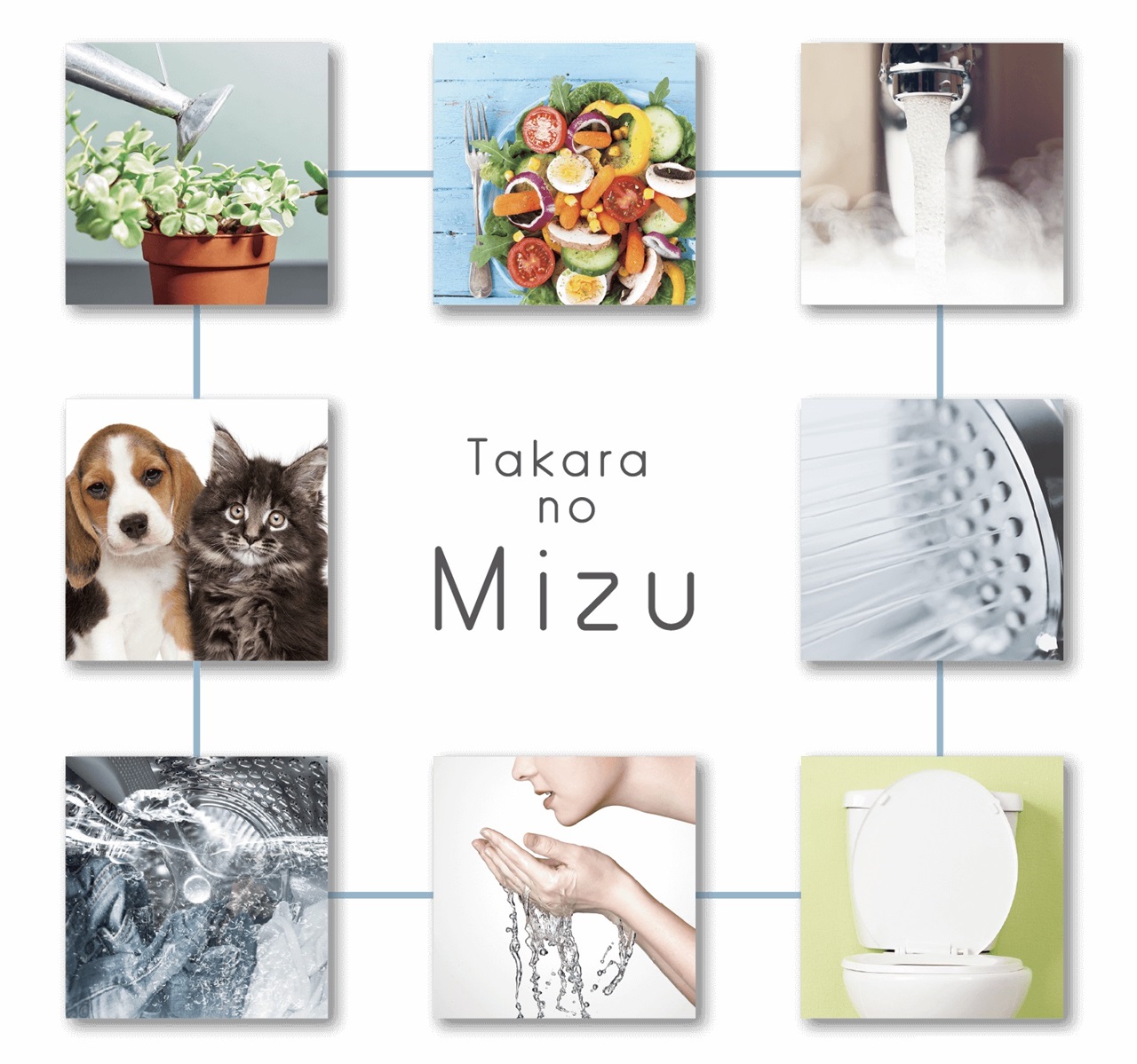 家中全ての生活水を浄活水化