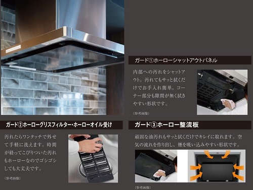 ホーロークリーンレンジフード