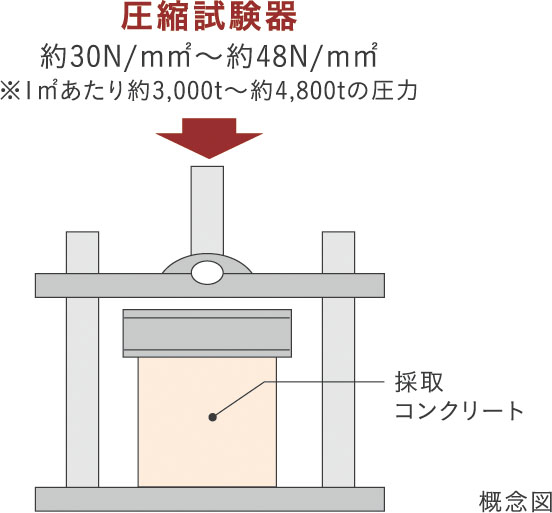 圧縮強度試験