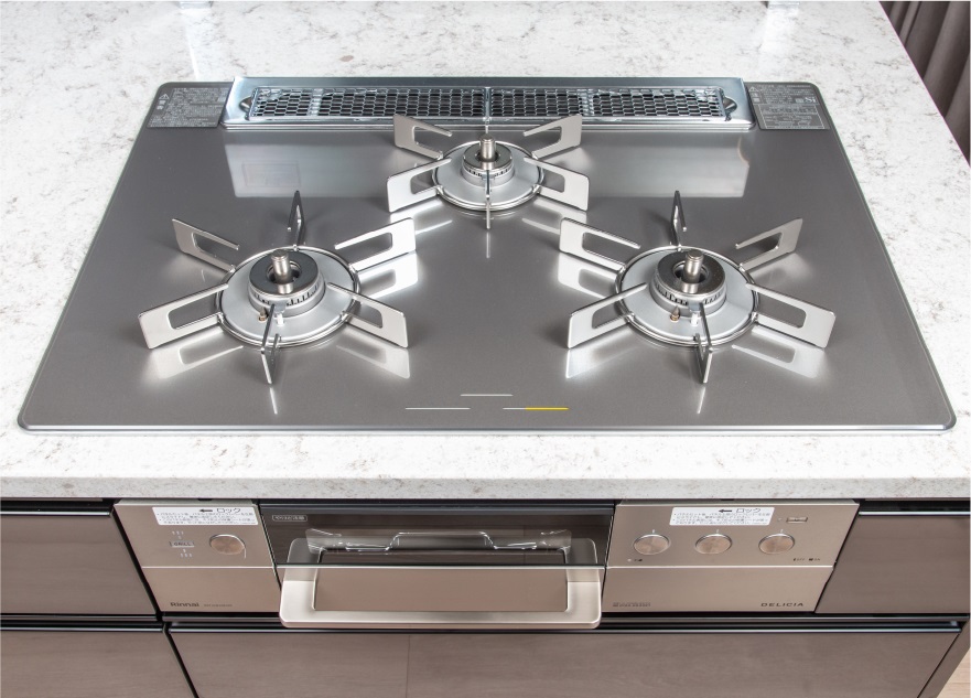 ハイパーガラスコートトップコンロ