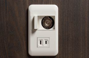 ガスコック付きコンセント（施工例）