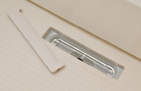 高断熱フロアー＆スリム排水口