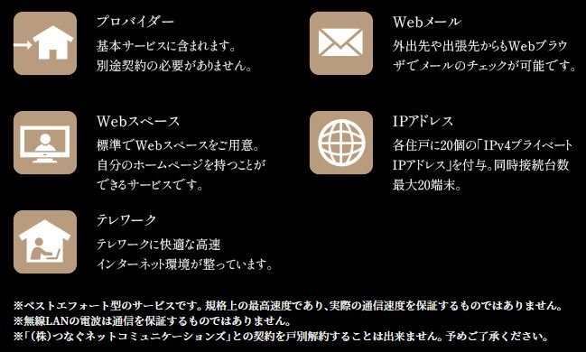 [全戸加入]最大1GbpsのインターネットサービスUCOM光 レジデンス
